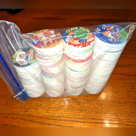 Lot Of 350+ Vintage POG Collection of 90s Football POGS Nostalgia - Picture 7 of 7